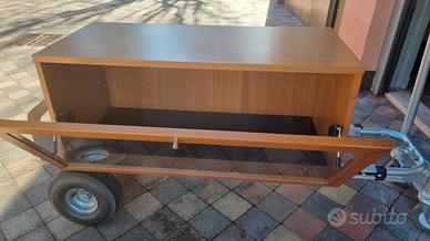 Vetrinetta bar da incasso  misure 90x39h 43p