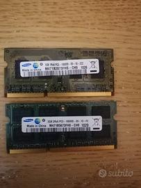 RAM 2GB 2RX8 PC3 -RAM 1GB 1RX8 PC3