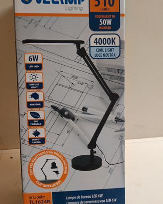 lampada da tavolo led 6w