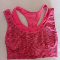 top sportivo donna rosa 