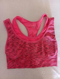 top sportivo donna rosa 