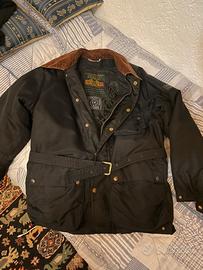 Giacca da moto spidi taglia m larga vintage