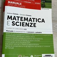 Manuale concorso A028 (Matematica e Scienze)