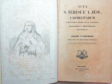 ACTA S. TERESIAE A JESU CARMELITARUM... 1845
