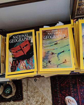 Lotto riviste National Geographic america