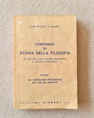 Compendio di Storia della Filosofia - Bignami