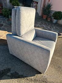 Poltrona reclinabile elettrica