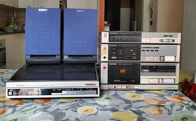 Impianto stereo ani '80