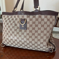 Borsa Gucci  Modello GG Canvas Abbey D Ring Tote