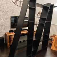 Libreria - nero - H190 L170 P30 - buone condizioni