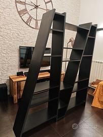 Libreria - nero - H190 L170 P30 - buone condizioni