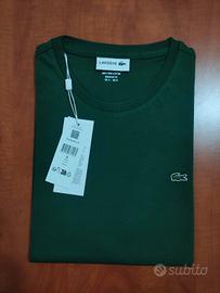 T-shirt uomo Lacoste tg 4/M  colore verde