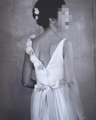 Abito sposa sartoriale sorelle franceschi tg. 40