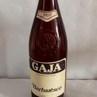 Barolo Gaja Barbaresco magnum 1969 da  vetrina