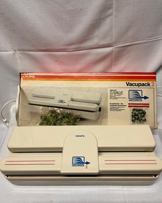 Krups Vacupack 2 Sigillatrice Sottovuoto Vintage