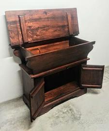 Madia in legno massello stile rustico/country