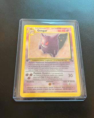 Gengar Fossil Prima Edizione 5/62 Italiano