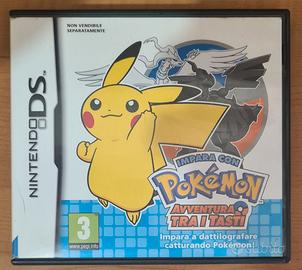 Gioco nintendo ds impara con pokemon