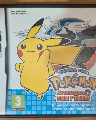 Gioco nintendo ds impara con pokemon