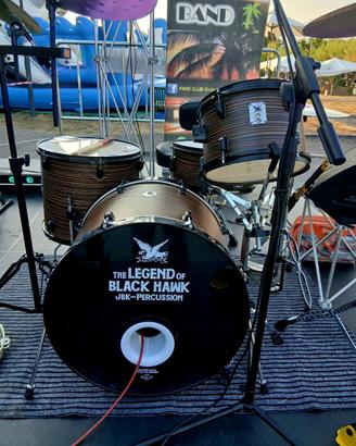 Batteria Blackhawk custom JBK