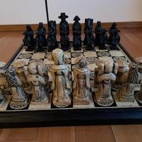 VINTAGE SCACCHI (Figure in PIETRA)