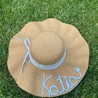 Cappello di paglia personalizzato