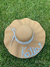 Cappello di paglia personalizzato