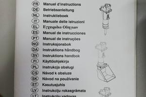Manuale in Italiano martello Montabert