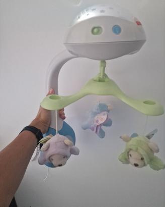 giostrina musicale culla  neonati fisher  price