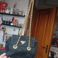 Borsa velluto nera originale Prada vintage