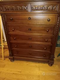 Settimino lastronato noce