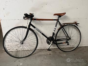 Bici artigianale su telaio Bianchi