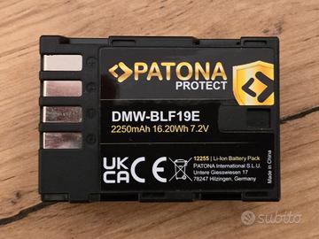 2 Batterie DMW-BLF19E
per lumix G9