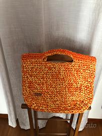 Borsa mare uncinetto fatta a mano
