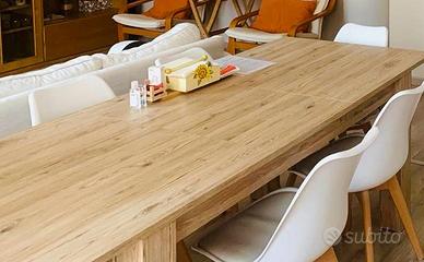 Tavolo moderno + 6 sedie