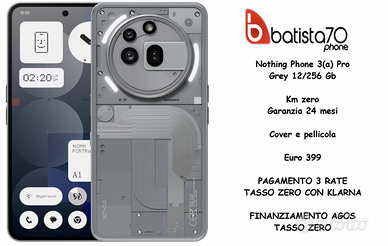 Nothing Phone 3 (a) Pro Grey 12/256 Gb