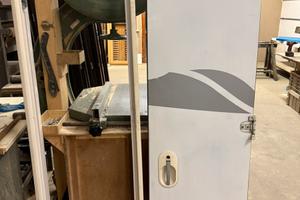 Porta ingresso camper