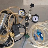 Elettrovalvola e gruppo riduttore Co2