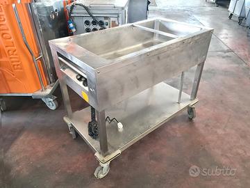 carrello termico bagnomaria self-service usato