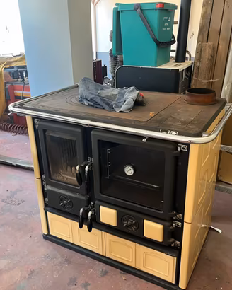 Cucina a legna nordica extraflame