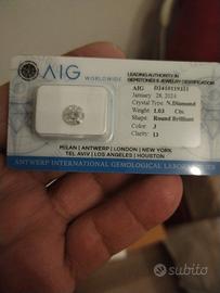 Diamante sciolto 1.03 ct J I3 