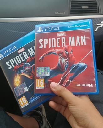 Spiderman PS4 + Spiderman Miles Morales 