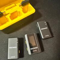 Microfono Lavalier Wireless a Bavero, Neewer CM28