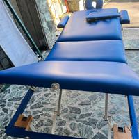 Lettino massaggio colore blu