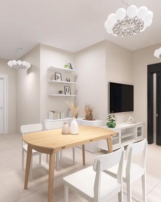 Nuovo monolocale con terrazza e p. auto