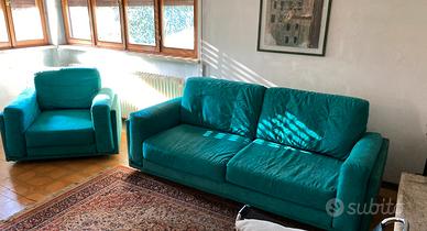 Salotto in alcantara