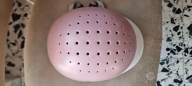 casco equitazione rosa
