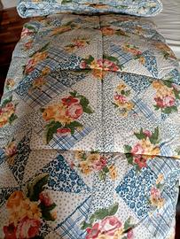 Piumone matrimoniale a fiori