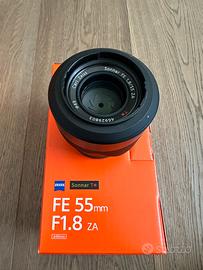 Sony 55mm f1.8 zeiss