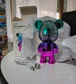 Mini ventilatore portatile orsacchiotto Kasanova